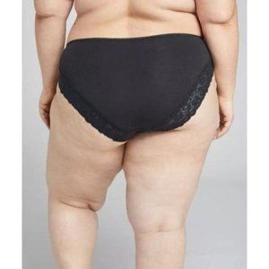 Lane Bryant Cotton Hipster Panty With Lace 18/20